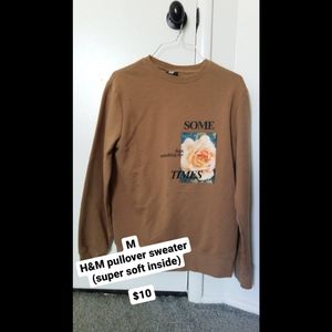 Tan H&M Pullover Sweater
